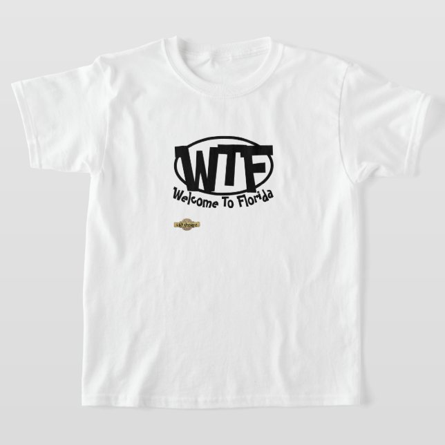 Funny T-Shirt "Welcome to Florida" (Laydown)