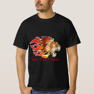 funny t-shirt with lion