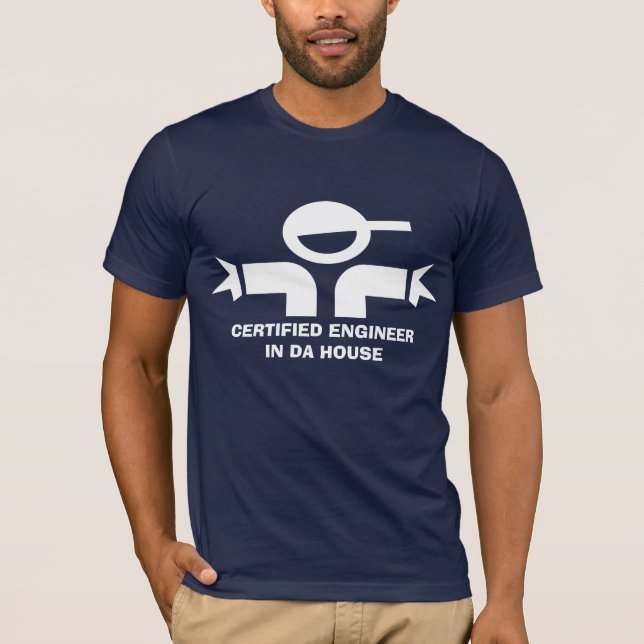 Funny t-shirt with quote for engineer (Front)