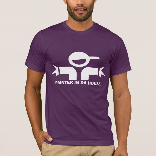 Funny t-shirt with quote for painters (Front)