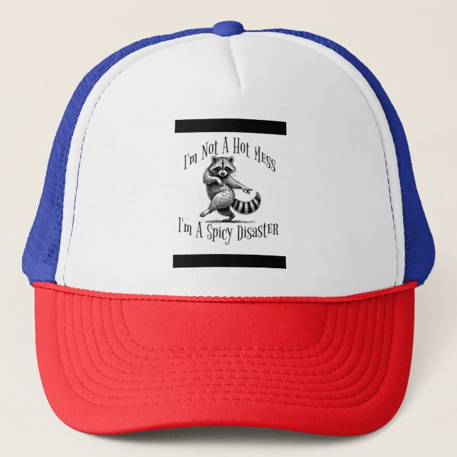 Funny T-Shirts for Men | Cool, Graphic, and Humoro Trucker Hat (Front)