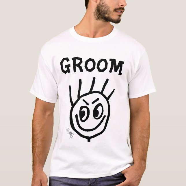 Funny T-shirts for the GROOM (Front)