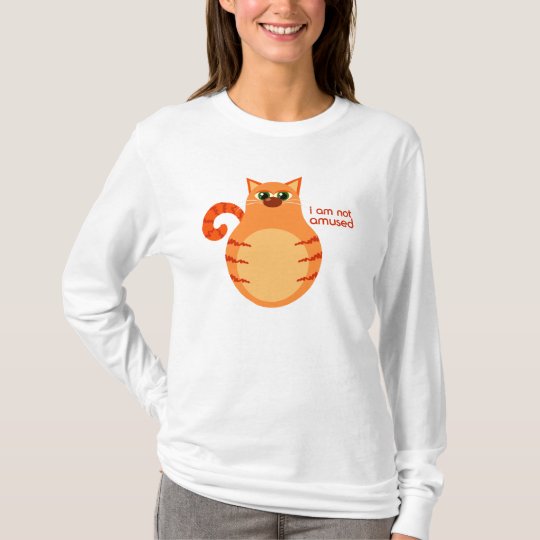 Funny Tabby Cat Cartoon Tee