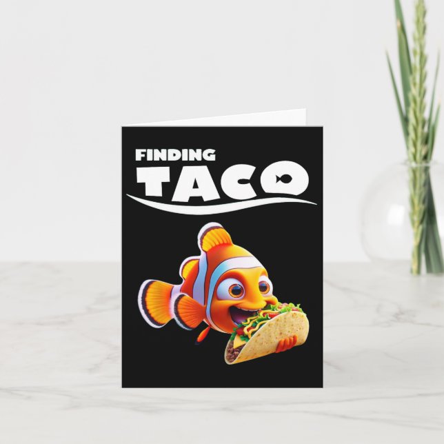 Funny Taco Lover Cinco De Mayo Mexican1  Card (Front)