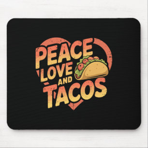 Funny Taco Mexican Food Lover Cinco De Mayo Jm Pea Mouse Mat
