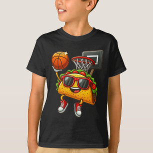 Funny Taco Playing Sketll Mexican Cinco De Mayo Ki T-Shirt