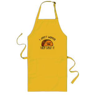 Funny Taco Shirt, Taco Shirt, Taco Lover Gift Long Apron