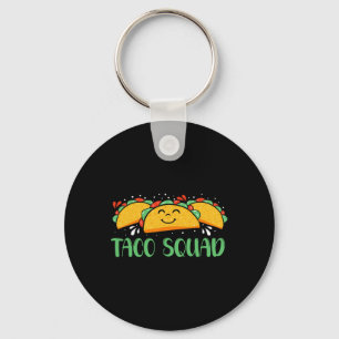 Funny Taco Squad Cinco De Mayo Men And Women Key Ring