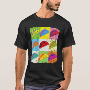 Funny Taco T, Pop Art Taco , Taco Lover T-Shirt