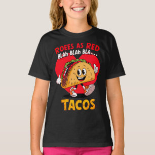 Funny Taco T-Shirt Design For Taco Lovers