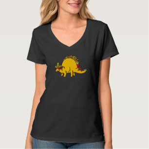 Funny Tacosaurus Kids Mens Womens Taco Dinosaur T-Shirt