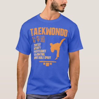 funny taekwondo quote retro T-Shirt