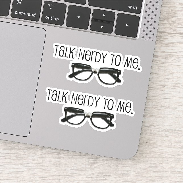 #Funny Talk Nerdy To Me #Geek #Nerd (Detail)