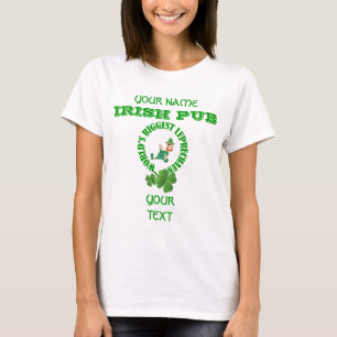 Funny Tallest leprechaun  St Patrick's T-Shirt