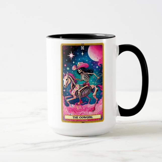 Funny Tarot Card/The Cowgirl Mug (Right)