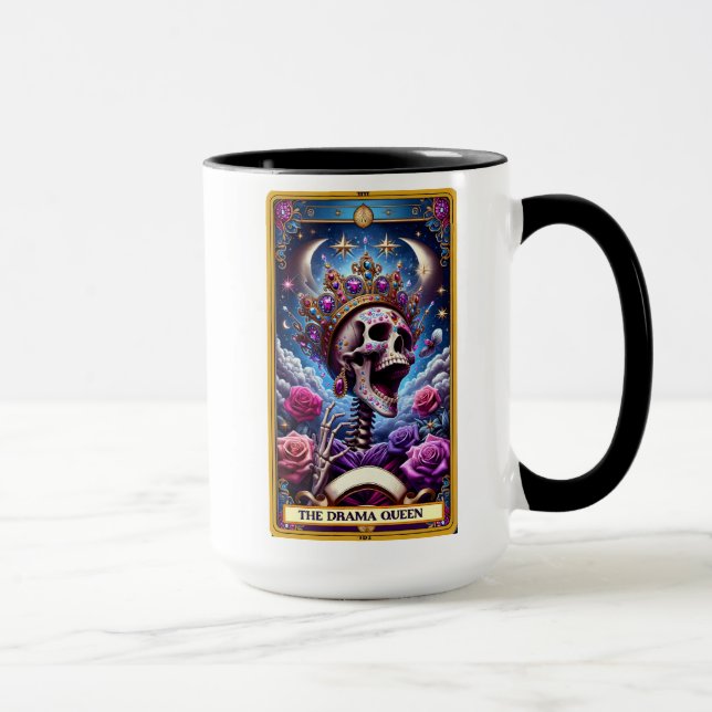 Funny Tarot Card/The Drama Queen Mug (Right)