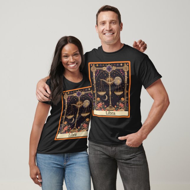 Funny Tarot Card/Zodiac/Libra T-Shirt (Unisex)