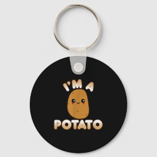 Funny Tato Costume Cute Kawaii Style Smiling I'm A Key Ring