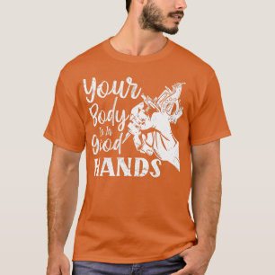 Funny Tattoo Artist Your Body Is In Good Hands Tat T-Shirt
