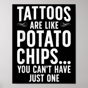 Funny Tattoo Design For Men Women Tattooist Tattoo Poster