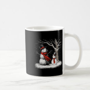 Funny Tbull Dog In The Snow Tree Christmas Winter  Coffee Mug
