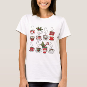 Funny tea mugs christmas time T-Shirt