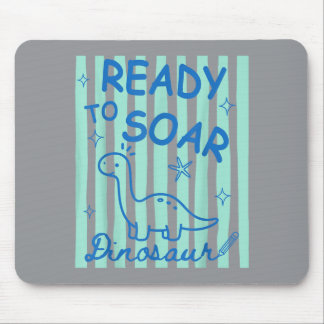 Funny Teacher Animal Back To School Ready To Soar Mouse Mat