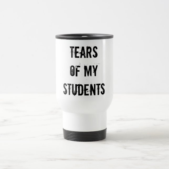Funny Teacher Appreciation Gift  inscription Travel Mug (Center)