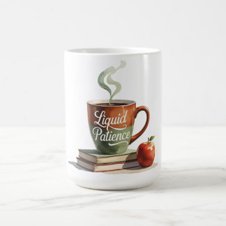 Funny Teacher Appreciation Gift – Liquid Patience Coffee Mug