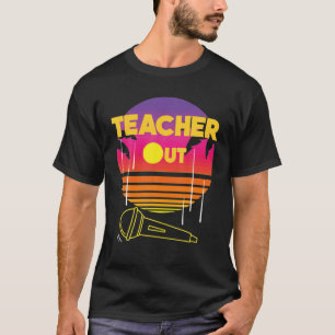 Funny Teacher Appreciation Mic Drop Out T-Shirt