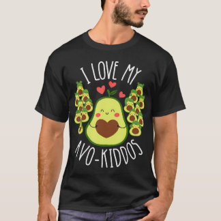 Funny Teacher Avocado Valentine'S Day Cute Retro W T-Shirt