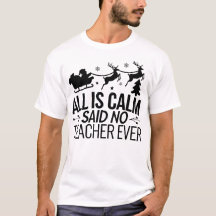 Funny Teacher Christmas Quote Holiday Design