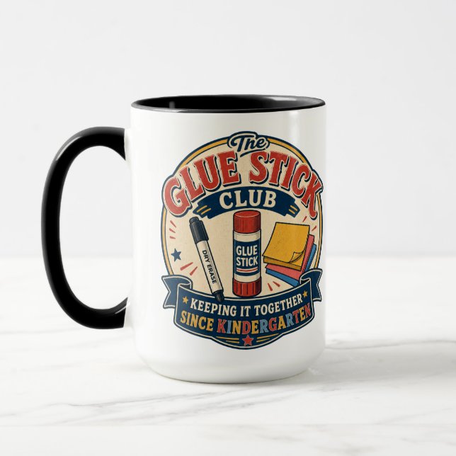 Funny Teacher Classroom Design Mug (Left)