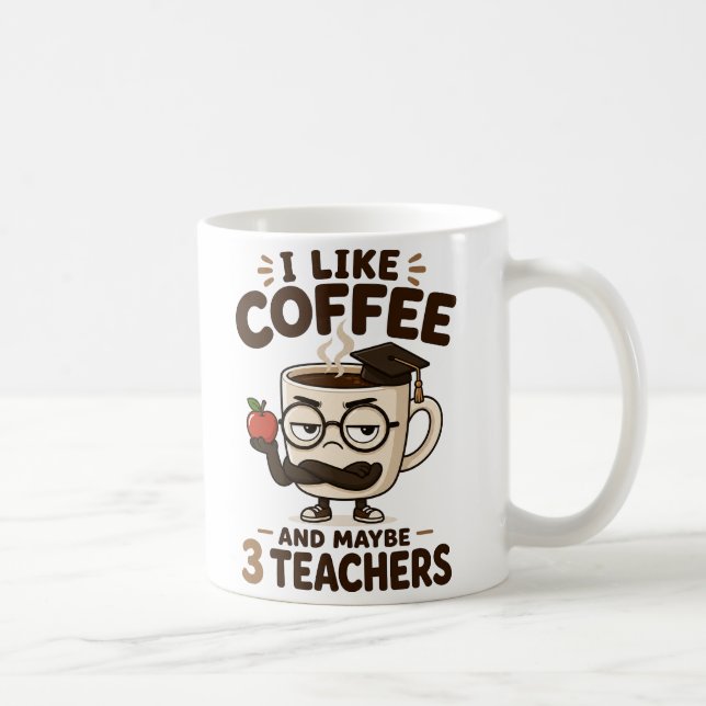 Funny Teacher Coffee Mug Gift For Teacher (Right)