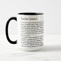 Funny Teacher Custom Mug