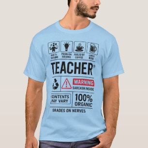 Funny Teacher Definition — Multi-Tasking T-Shirt