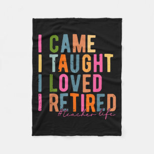 Funny Teacher End Of School Quote Tag You’re It De Fleece Blanket