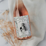 Funny Teacher Gift Wine Label - Christmas Gift<br><div class="desc">Show all those care givers and teachers how much you appreciate them this holiday season! Easily edit all the wording and the photo on this lovely wine label.</div>