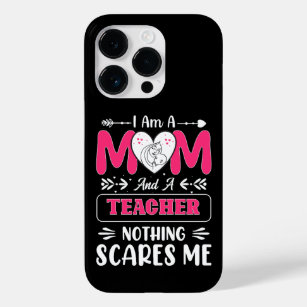 Funny Teacher Mum, Teacher Mum Funny Case-Mate iPhone 14 Pro Case