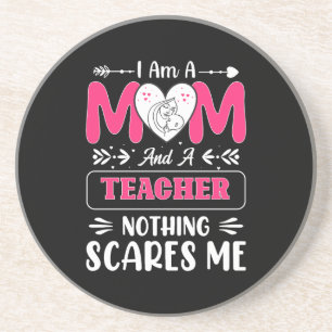 Funny Teacher Mum, Teacher Mum Funny Coaster