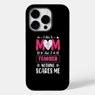 Funny Teacher Mum, Teacher Mum Funny iPhone 14 Pro Case
