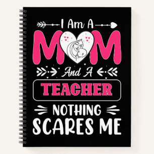 Funny Teacher Mum, Teacher Mum Funny Notebook