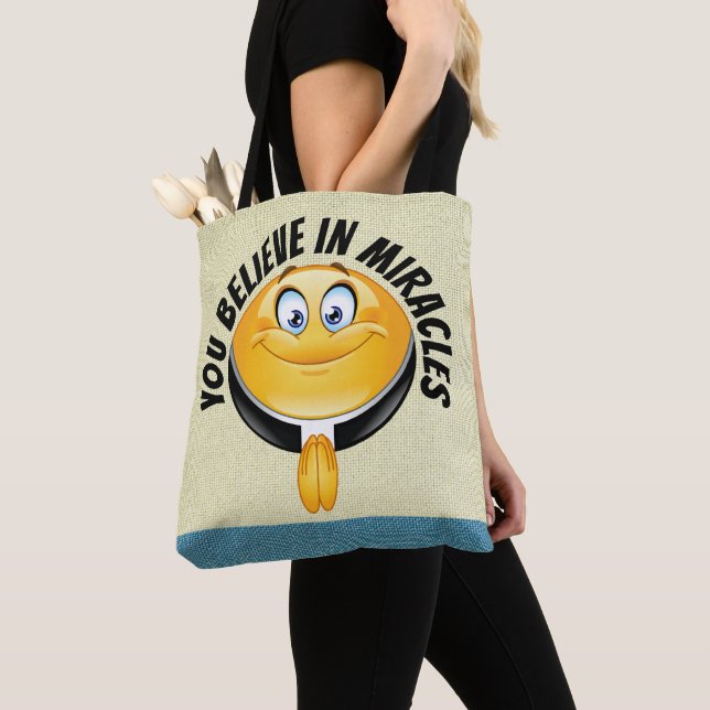 Funny Teacher Tote - See Back ... Bag (Close Up)