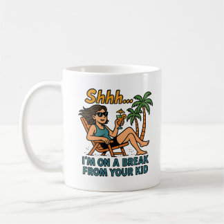 Funny Teacher Vacation Coffee Mug
