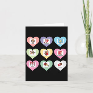 Funny Teacher Valentines Day Special Education Tea Card