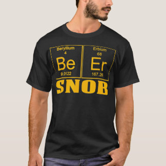 Funny Teachers Assistant  Beer Snob Gold T-Shirt