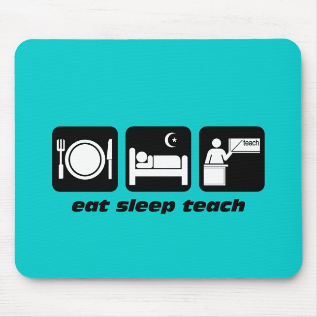 Funny teachers mouse mat (Front)