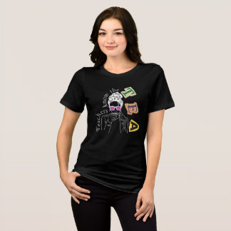 Funny Teachers Quote - Teachers Know The Tea Tri-Blend Shirt