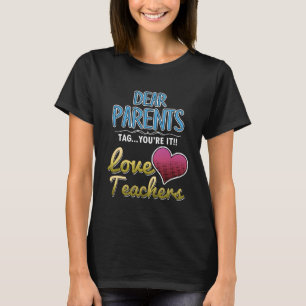 Funny Teachers Teacher Retirement Retired T-Shirt