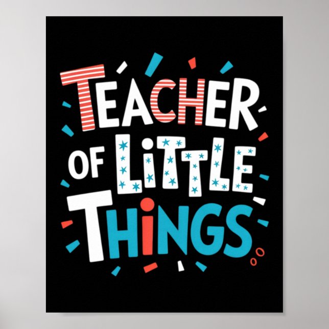 Funny Teaching Teacher Back To School Reading Poster (Front)